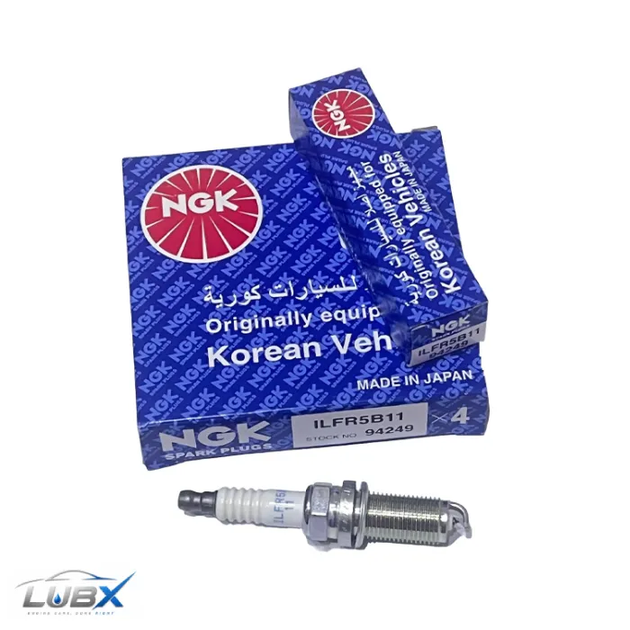 40 شمع موتور NGK ایریدیوم پایه بلند کد ILFR5B-11 (بسته 4 عددی) - تصویر 1